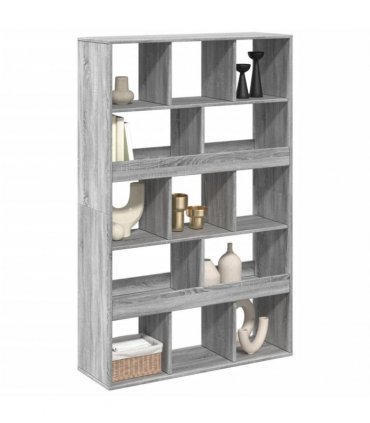 vidaXL Room Divider Grey Sonoma 100x33x156,5 cm Engineered Wood