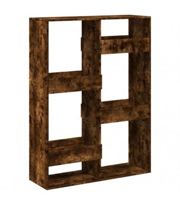 vidaXL Room Divider Smoked Oak100x33x135 cm Engineered Wood