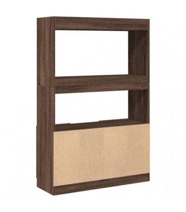 vidaXL Highboard Brown Oak 92x33x140 cm Engineered Wood