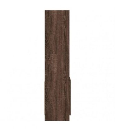 vidaXL Highboard Brown Oak 92x33x140 cm Engineered Wood