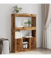 vidaXL Highboard Old Wood 92x33x140 cm Engineered Wood