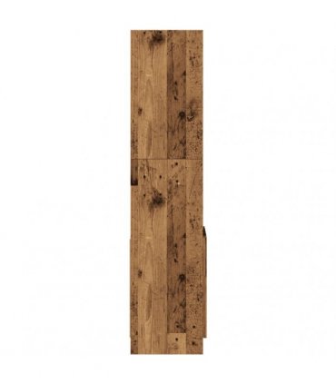vidaXL Highboard Old Wood 92x33x140 cm Engineered Wood