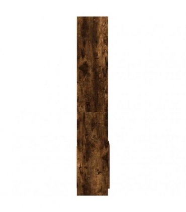 vidaXL Highboard Smoked Oak 92x33x180 cm Engineered Wood