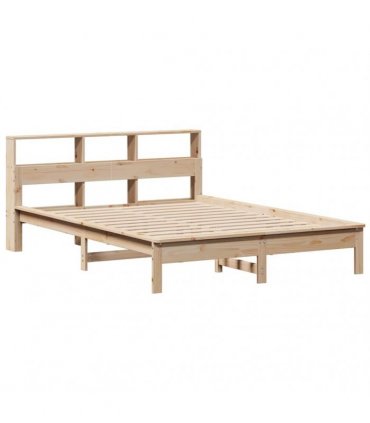 vidaXL Bed Frame without Mattress 150x200 cm Solid Wood Pine