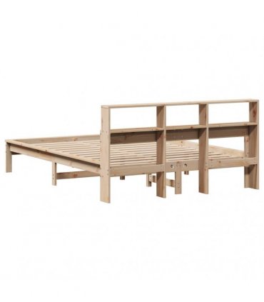 vidaXL Bed Frame without Mattress 150x200 cm Solid Wood Pine