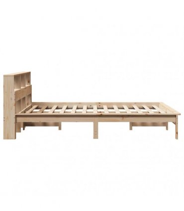 vidaXL Bed Frame without Mattress 150x200 cm Solid Wood Pine