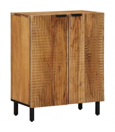 vidaXL Sideboard Set 3 pcs 180 x 33 x 75 cm Solid Acacia Wood Brown