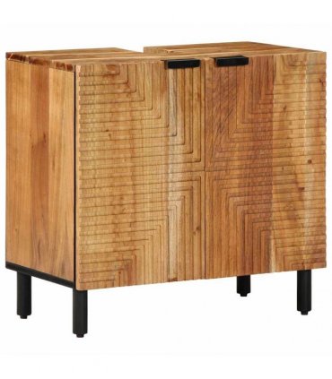 vidaXL Bathroom Cabinet Set 3 pcs Natural 38 x 33 x 160 cm