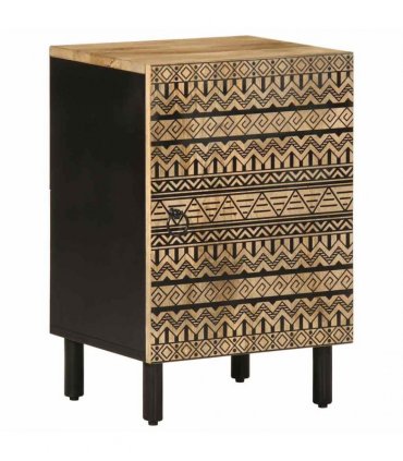 vidaXL 5 Piece Bathroom Furniture Set Solid Wood Mango