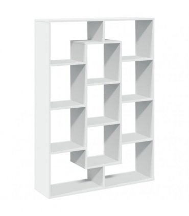 vidaXL Book Cabinet White 102x29x143 cm Engineered Wood