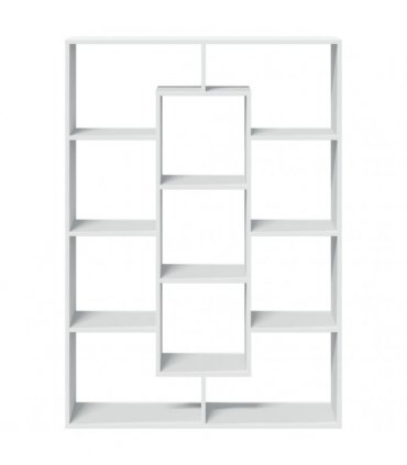vidaXL Book Cabinet White 102x29x143 cm Engineered Wood
