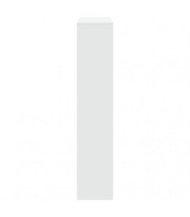 vidaXL Book Cabinet White 102x29x143 cm Engineered Wood
