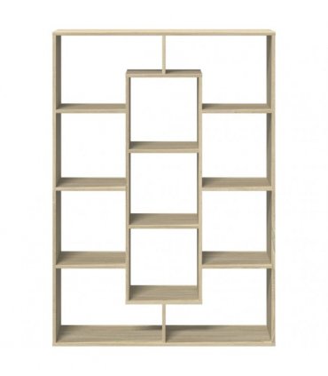 vidaXL Book Cabinet Sonoma Oak 102x29x143 cm Engineered Wood