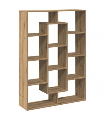 vidaXL Book Cabinet Artisian Oak 102x29x143 cm Engineered Wood