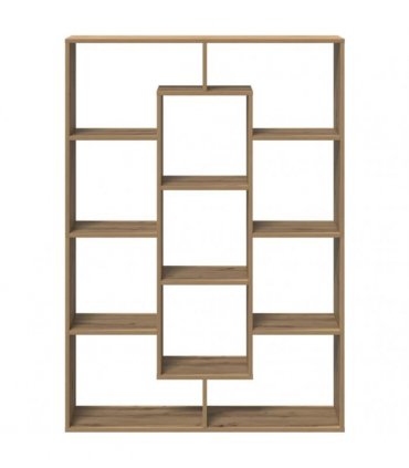 vidaXL Book Cabinet Artisian Oak 102x29x143 cm Engineered Wood