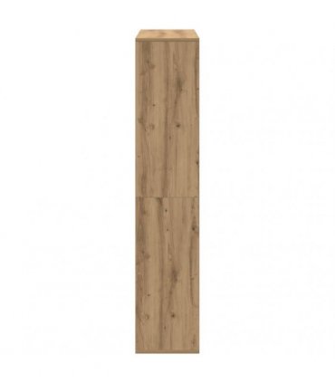 vidaXL Book Cabinet Artisian Oak 102x29x143 cm Engineered Wood