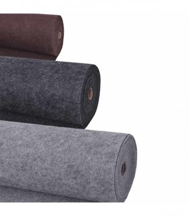 vidaXL Carpet Anthracite 1.2 x 10 m Polyester
