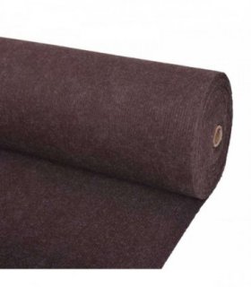 vidaXL Carpet Brown 1.2 x 20 m Polyester