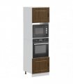 vidaXL Oven Cabinets 2 pcs "Kalmar" Brown Oak Engineered Wood
