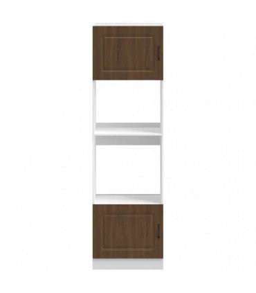 vidaXL Oven Cabinets 2 pcs "Kalmar" Brown Oak Engineered Wood