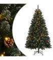 vidaXL Artificial Christmas Tree 150 LEDs 120 cm