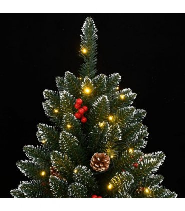 vidaXL Artificial Christmas Tree 150 LEDs 120 cm