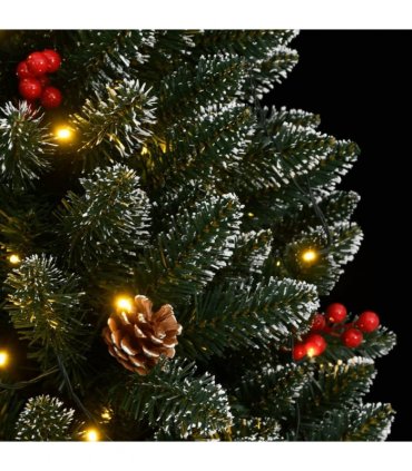 vidaXL Artificial Christmas Tree 150 LEDs 150 cm