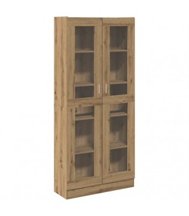 vidaXL Highboard Artisan Oak 82,5x30,5x185 cm Engineered Wood