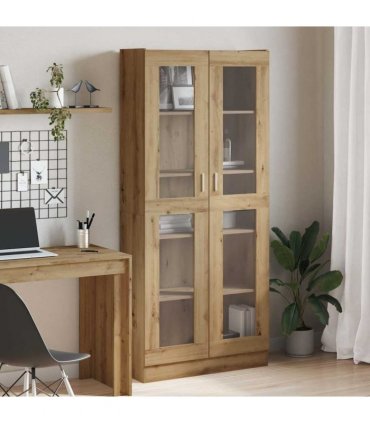 vidaXL Highboard Artisan Oak 82,5x30,5x185 cm Engineered Wood