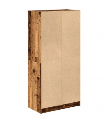 vidaXL Highboard with Doors Old Wood 68x37x142 cm Engineered Wood