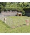 vidaXL Free Range Animal Enclosure 48-Panel 54x80 cm Galvanised Iron