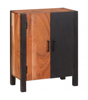 vidaXL Sideboard 3 pcs Brown 55 x 30 x 75 cm Solid Acacia Wood