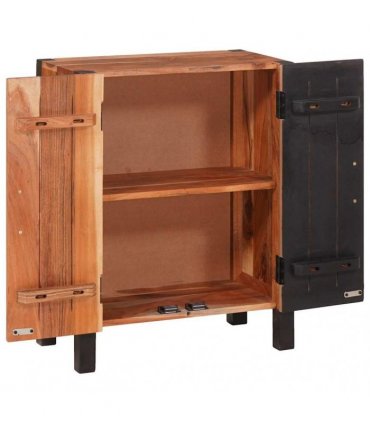 vidaXL Sideboard 3 pcs Brown 55 x 30 x 75 cm Solid Acacia Wood