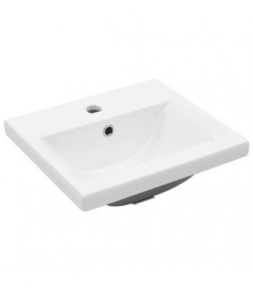 vidaXL 2 Piece Bathroom Furniture Set Concrete Grey Engineered Wood