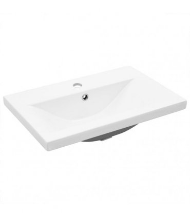 vidaXL 2 Piece Bathroom Furniture Set Concrete Grey Engineered Wood