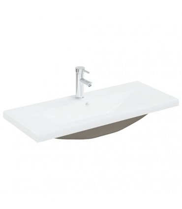 vidaXL 2 Piece Bathroom Furniture Set Concrete Grey Engineered Wood