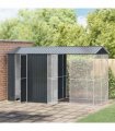 vidaXL Bird Cage Anthracite 430 x 208 x 247 cm