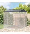 vidaXL Bird Cage Anthracite 227 x 310 x 247 cm