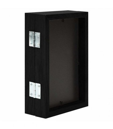vidaXL Bifold Photo Frame Collage Black 2x(21x29,7 cm)