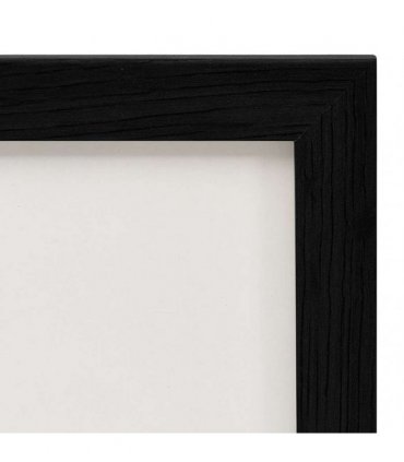 vidaXL Bifold Photo Frame Collage Black 2x(21x29,7 cm)