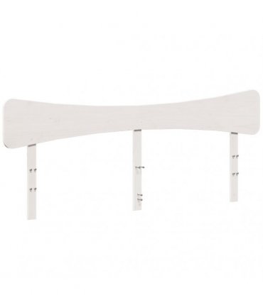 vidaXL Bed Frame without Mattress White 160x200 cm Solid Wood Pine