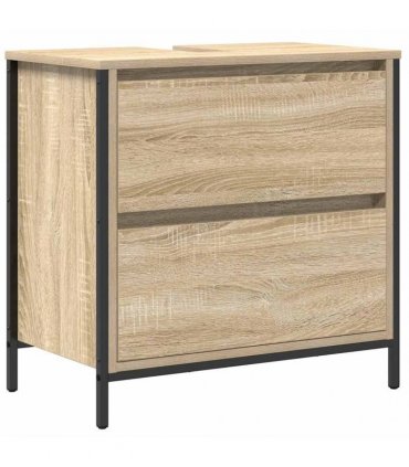 vidaXL Bathroom Furniture Set 5 pcs Beige Engineered wood