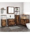 vidaXL Bathroom Furniture Set 5 pcs Brown Engineered wood