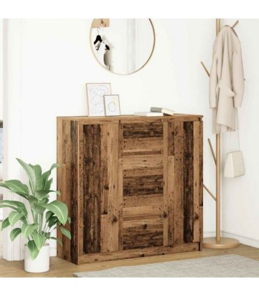 vidaXL Sideboard with Drawers Old Wood 100.5x35x98.5cm Engineered Wood