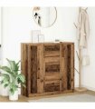 vidaXL Sideboard with Drawers Old Wood 100.5x35x98.5cm Engineered Wood