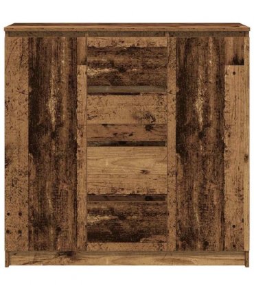 vidaXL Sideboard with Drawers Old Wood 100.5x35x98.5cm Engineered Wood