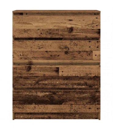 vidaXL Sideboard Old Wood 80x35x99 cm Engineered Wood