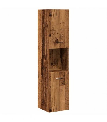vidaXL 5 Piece Bathroom Furniture Set Old Wood Engineered Wood