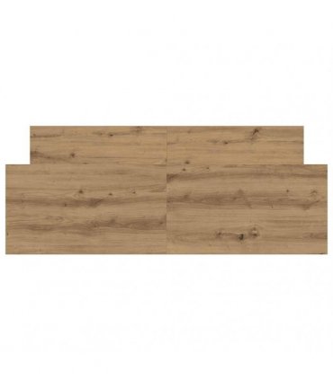 vidaXL Bed Frame without Mattress Artisan Oak 120x200 cm
