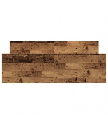 vidaXL Bed Frame without Mattress Old Wood 150x200cm Engineered Wood